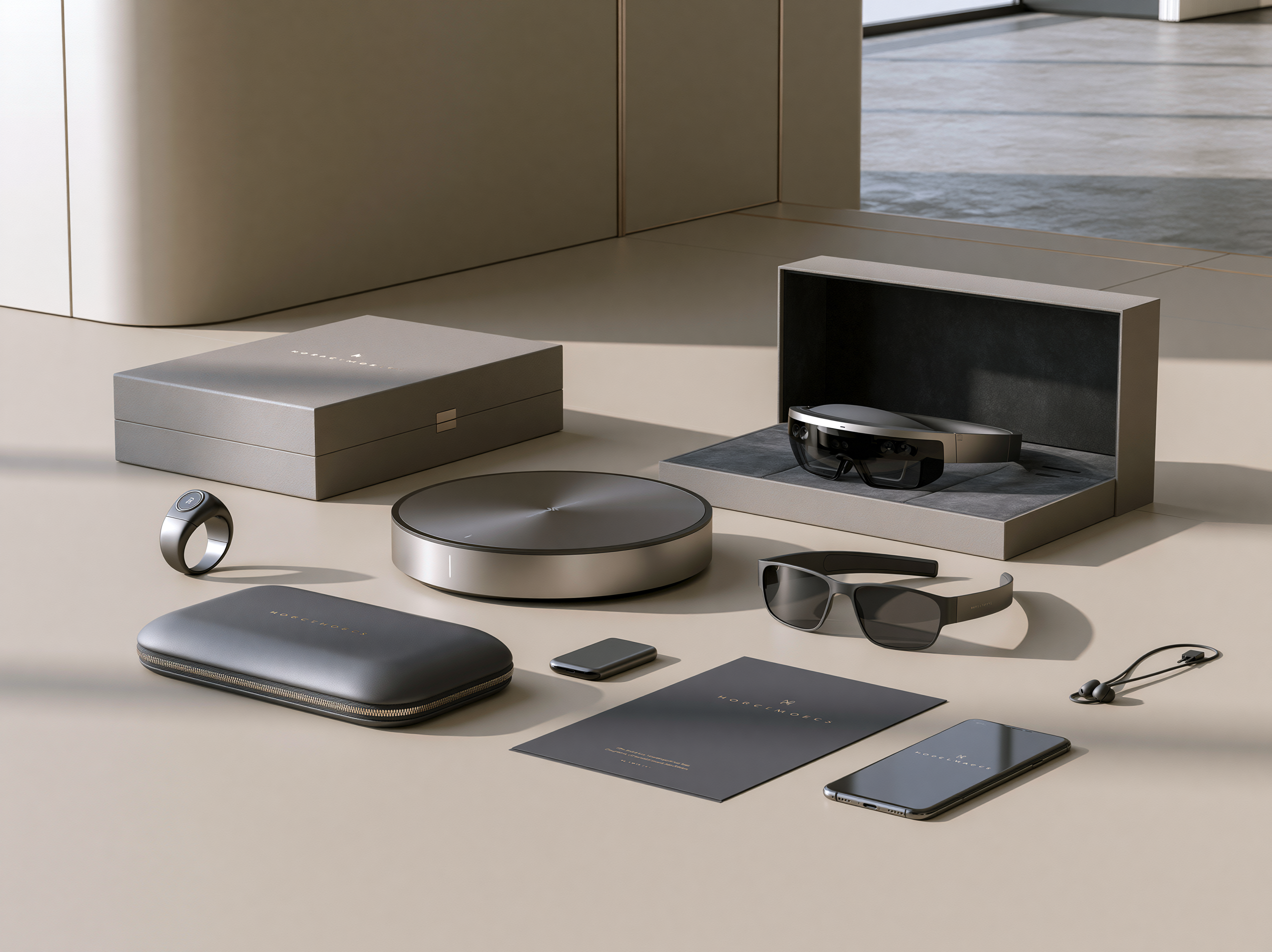 High-tech client gifting kit with premium devices by Kitflow