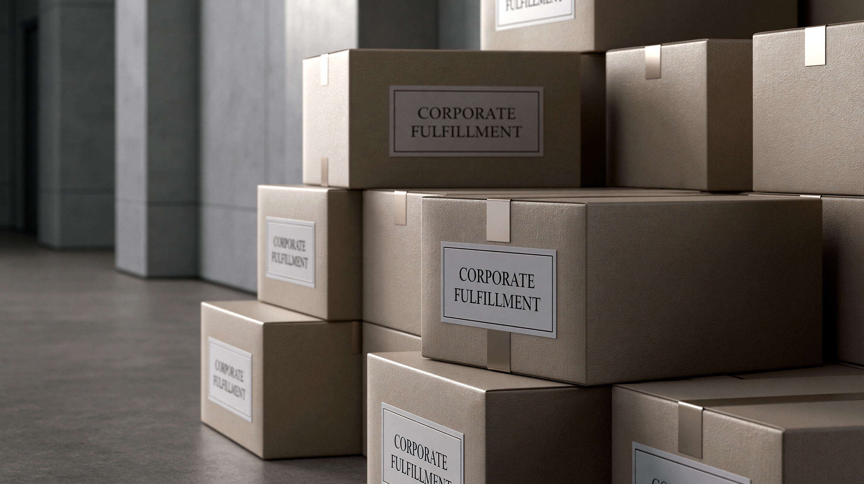 Bulk Order Warehousing and Multi-Location Corporate Fulfillment Shipping Boxes