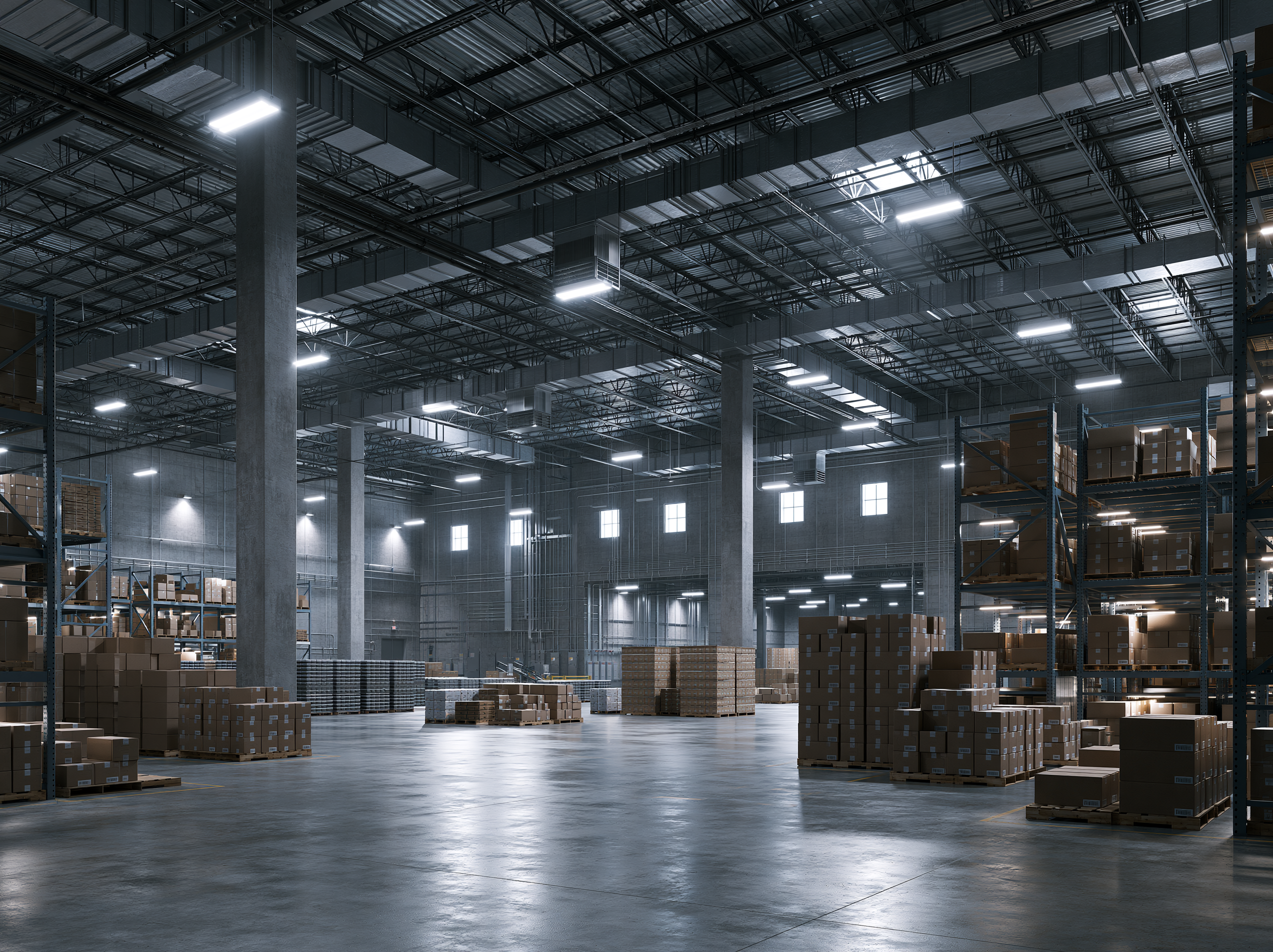 Warehouse split shipping operations for multi-destination branded rollouts